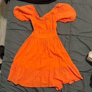 Cute Orange dress size S